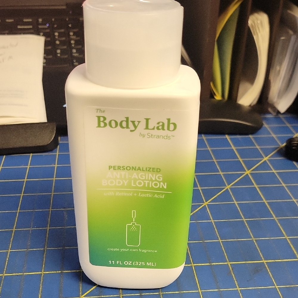 The Body Lab by Strands Anti-Aging Body Lotion Fragrance Free 325ml New in Bottl